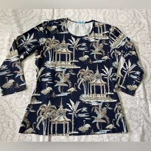 J. McLaughlin 3/4  Sleeve Top XS